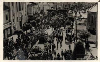 Marosvásárhely, bevonulás / entry of the Hungarian troops So. Stpl
