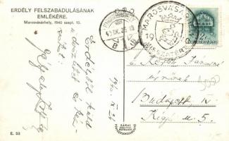 Marosvásárhely, bevonulás / entry of the Hungarian troops So. Stpl