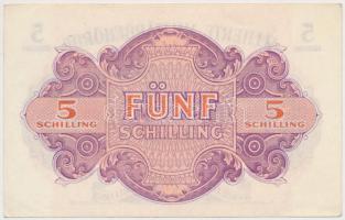Ausztria / nemzetközi megszállás 1944. 5Sch T:I-
Austria / allied occupation 1944. 5 Schilling C:AU