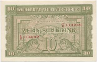 Ausztria / nemzetközi megszállás 1944. 10Sch T:I- Austria / allied occupation 1944. 10 Schilling C:AU
