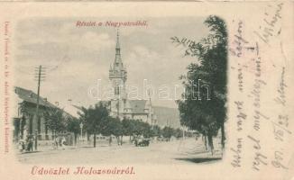 Kolozsvár, Nagy utca / street (EB)