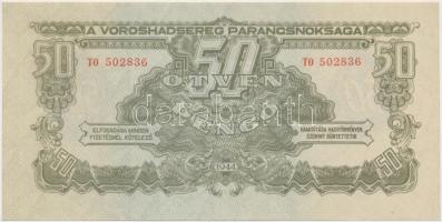 1944. 50P "Vöröshadsereg Parancsnoksága" T:I- Adamo P46