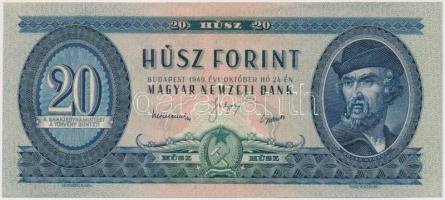 1949. 20Ft T:I,I- enyhén hajtva de törve nem!