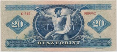 1949. 20Ft T:I,I- enyhén hajtva de törve nem!