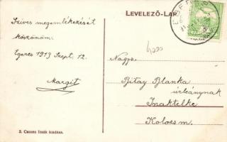 Egeres, Csausz Izsák vegyeskereskedése, gyógyszertár, posta / shop, pharmacy, post office