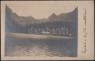 Tátra Poprádi-tó, Majláth menedékház, photo (fl)