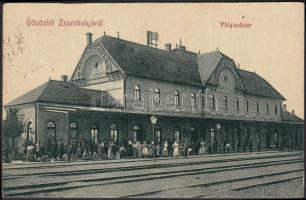 Zsombolya, vasútállomás / railway station (EB)