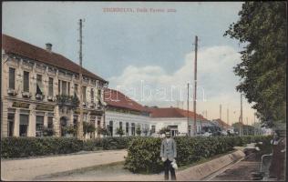 Zsombolya, Deák Ferenc utca, üzletek / street, shops (r)