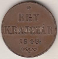 1848. 1Kr Cu T:2 Adamo B1