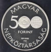 1986. 500Ft Ag "Mexikói Labdarúgó VB-stadion" T:PP