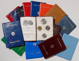 1971-78, 1980-81, 1983-88, 1993. (benne 200Ft-os Ag) teljes szettek, benne ritkák, mint 87+88, 17 kl...