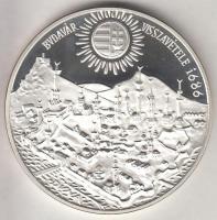 1986. 500Ft Ag "Budavár visszavétele 1686" T:PP