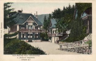 Szulova, Gróf Andrássy Géza vadászkastélya / hunting castle