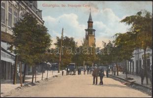 Giurgiu (Gyurgyevó) Str. Principele Carol (wet damage)