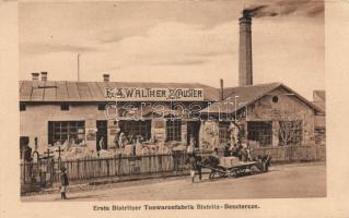 Beszterce, Fazekasműhely / Erste Bistritzer Tonwarenfabrik, factory