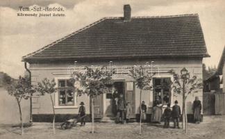 Temesszentandrás, Körmendy József üzlete / shop