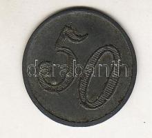 Olaszország II. Világháború Genova-hadifogoly (50c) fémpénz T:2