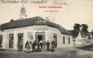 Érmihályfalva, Koch Géza lőpor üzlete / shop