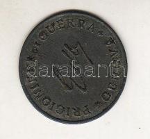 Olaszország II. Világháború Genova-hadifogoly (50c) fémpénz T:2