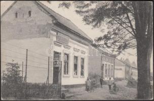 Királyháza, Vasút utca, Weiszberger Ignác divatáruháza / street, boutique