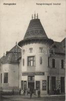 Beregszász, Bereg vármegyei kaszinó, Csicseri Orosz Mihály kereskedése / casino, shop