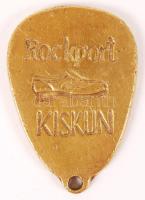 1988 Rockport Kiskun cipőgyár 1 000 000. pár cipő bronz emlék plakett