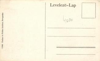 Beregszász, Bocskai utca, Farkas könyvkereskedése; Farkas és Földes kiadása / street with bookshop