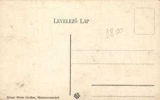 Aknaszlatina, utca / street; Berger Miksa kiadása