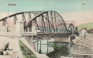 Munkács, Híd; Niedermann tőzsde kiadása / bridge