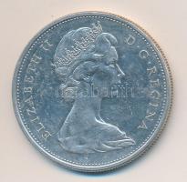 Kanada 1965. 1$ Ag "II. Erzsébet" T:2 Canada 1965. 1 Dollar Ag "Elizabeth II" C:XF