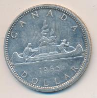 Kanada 1965. 1$ Ag "II. Erzsébet" T:2
Canada 1965. 1 Dollar Ag "Elizabeth II" C:...