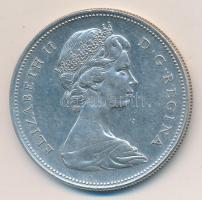 Kanada 1966. 1$ Ag "II. Erzsébet" T:2,2- Canada 1966. 1 Dollar Ag "Elizabeth II" C:XF,VF