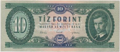 1962. 10Ft jobb szélen nyíl alakú zsírfolttal T:III