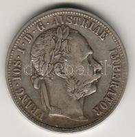 Ausztria 1878. 1Fl Ag T:2-/3+