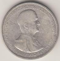 1930. 5P Ag "Horthy-jobbra" T:3 Adamo P8