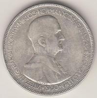 1930. 5P Ag "Horthy-jobbra" T:3 Adamo P8