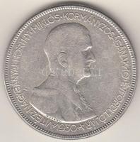 1930. 5P Ag "Horthy-jobbra" T:3 Adamo P8