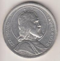1938. 5P Ag "Szent István" T:2- Adamo P8.1