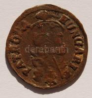 1706KB II.Rákóczi Ferenc rézpoltúra T:3/4+