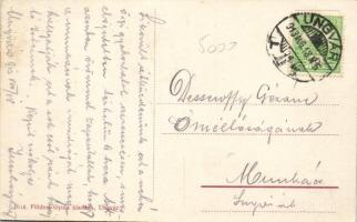 Ungvár, Rákóczi utca, Jaczik András kereskedése; Földesi Gyula kiadása / shops