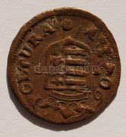 1706KB II.Rákóczi Ferenc rézpoltúra T:3/4+