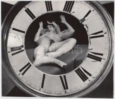 cca 1960-1970 Ismeretlen szerző: A végzet asszonya… / erotic photo, 18x22 cm