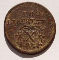 1705. II.Rákóczi Ferenc XPoltúra T:3/4