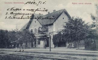Rahó, vasútállomás / railway station