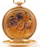 IWC Schaffhausen másodperc mutatós zsebóra Au 14K, működik, jelzett, átmérő 48 mm, bruttó:57 g/ IWC ...