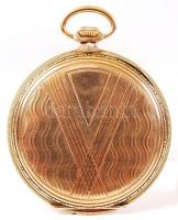 IWC Schaffhausen másodperc mutatós zsebóra Au 14K, működik, jelzett, átmérő 48 mm, bruttó:57 g/ IWC ...