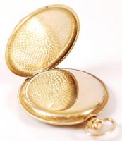 IWC Schaffhausen másodperc mutatós zsebóra Au 14K, működik, jelzett, átmérő 48 mm, bruttó:57 g/ IWC ...