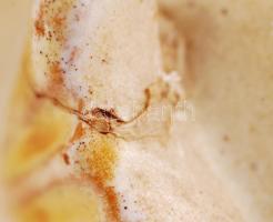 Kiss Roóz Ilona (1920-2010): Szakállas váza. Festett mázas kerámia, apró dérülésekkel, m:13 cm