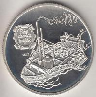 1994. 500Ft Ag "Régi dunai hajók - Carolina" T:PP tanúsítvánnyal