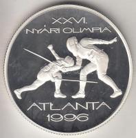 1995. 1000Ft Ag "Nyári olimpia-Atlanta - vívás" T:PP tanúsítvánnyal